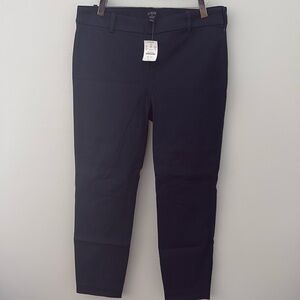 NWT J Crew women’s navy blue Winnie Pant size 8.